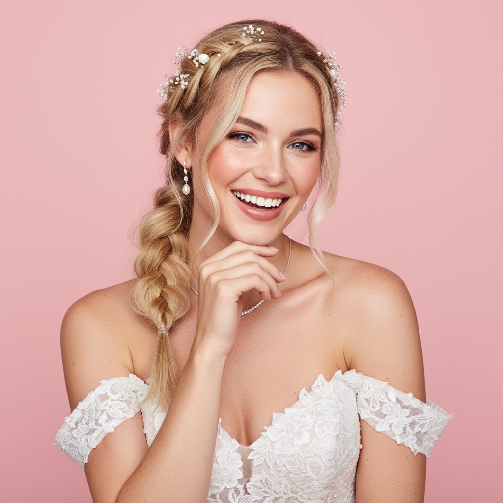 French Braid For Wedding Ideas